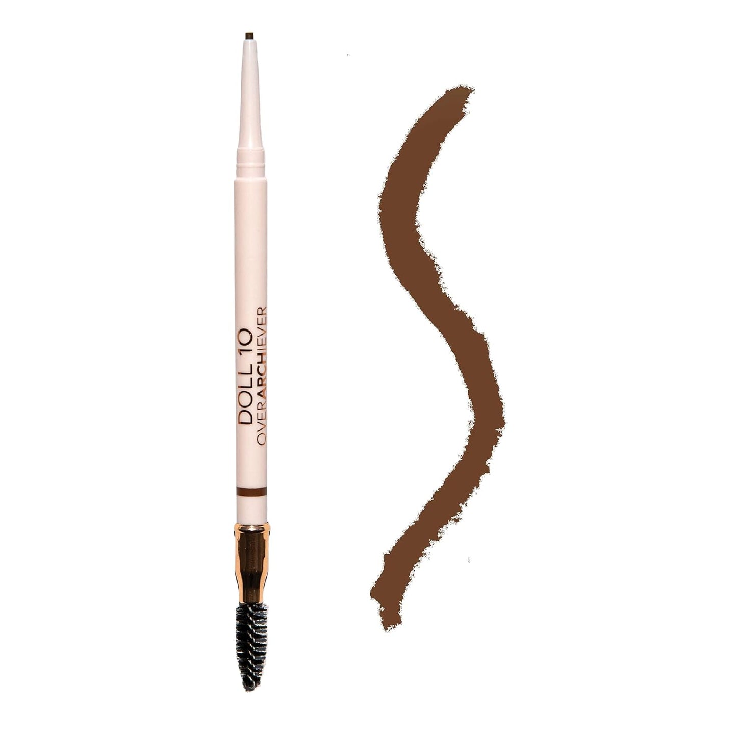OverARCHiever Precision Microblading Brow Pencil - Ultra Fine Tip with Real Hair Look - Long-Lasting & Waterproof - Uses Biotin - Vegan & Cruelty Free (Universal Pencil)