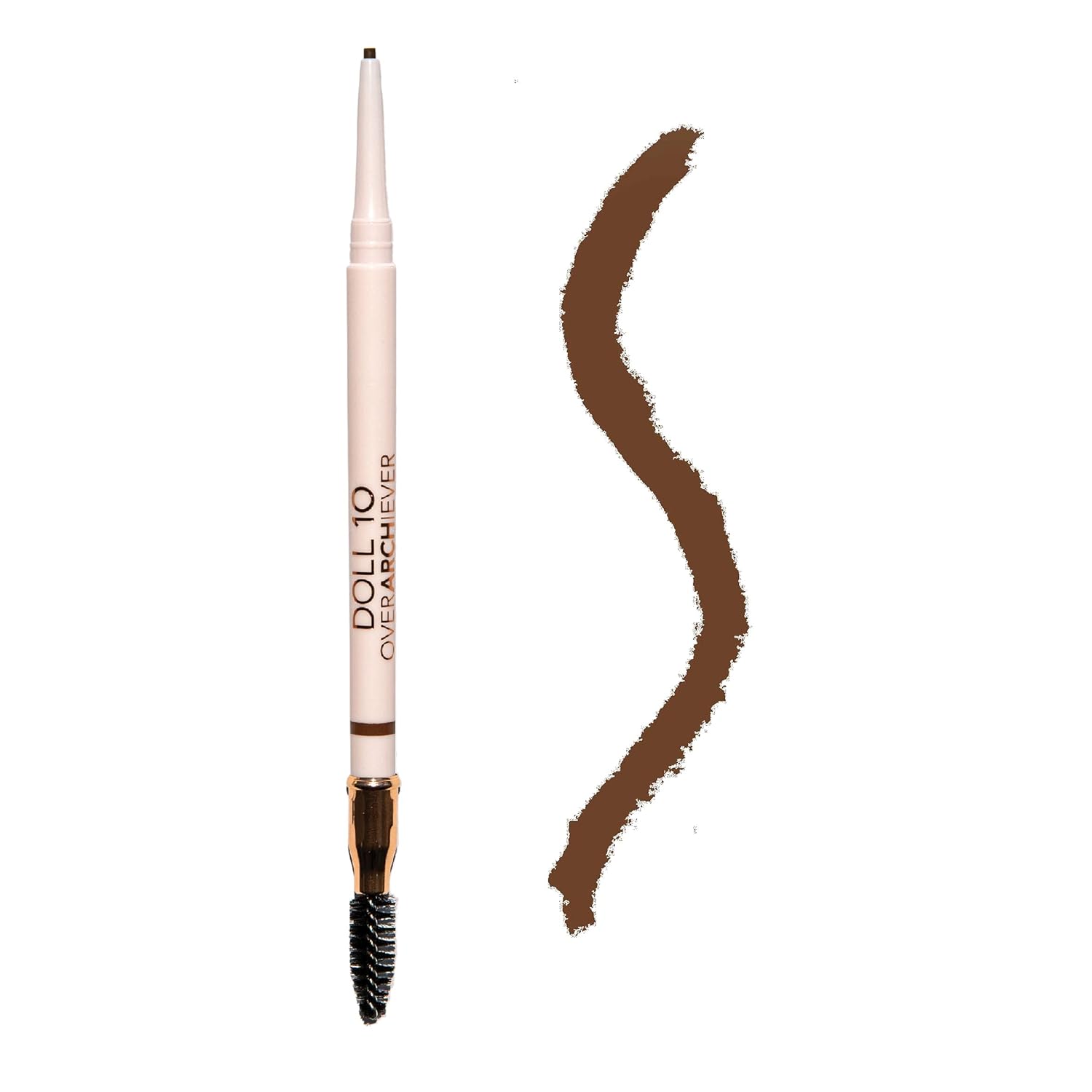 OverARCHiever Precision Microblading Brow Pencil - Ultra Fine Tip with Real Hair Look - Long-Lasting & Waterproof - Uses Biotin - Vegan & Cruelty Free (Universal Pencil)