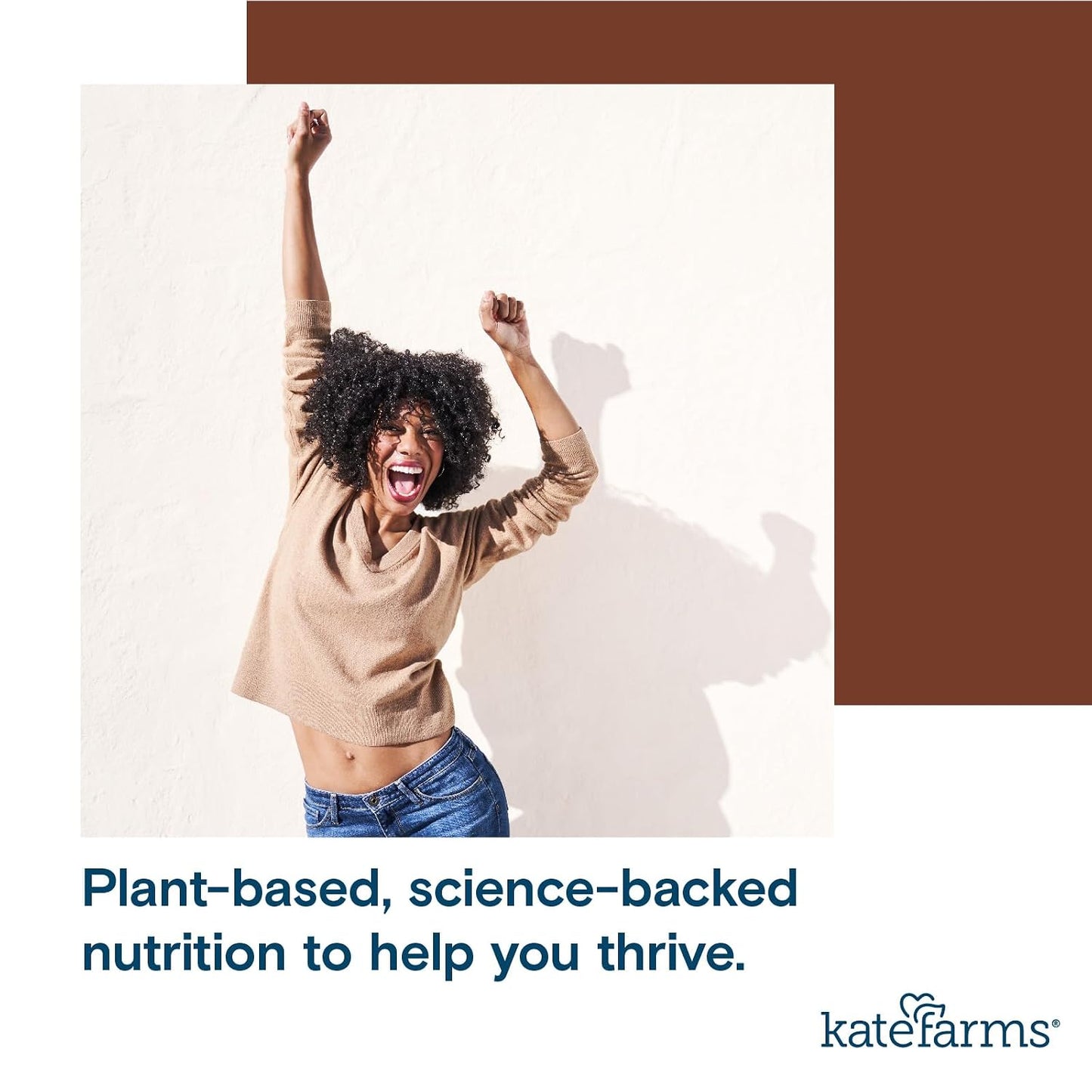 KATE FARMS Organic Nutrition Shake, Chocolate, 16g Protein, 27 Vitamins and Minerals, Meal Replacement Shake, 11 oz (12 Pack)