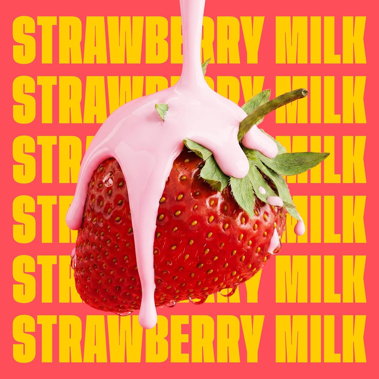 Spylt High Protein Strawberry Milk with 60mg Caffeine & 20g Protein - 90 Calories, Ready to Drink, Sugar Free, Lactose Free Milk, Perfect for Workout Recovery & Afternoon Pick Me Up - 12 Count - Packaging May Vary